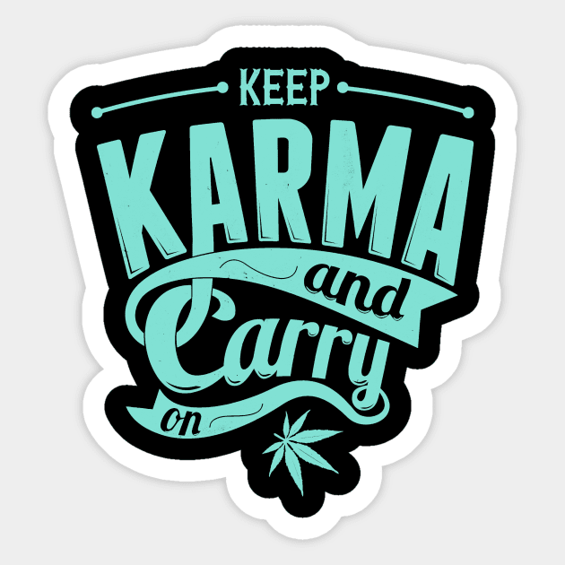 Karma Sticker by Urban_Vintage